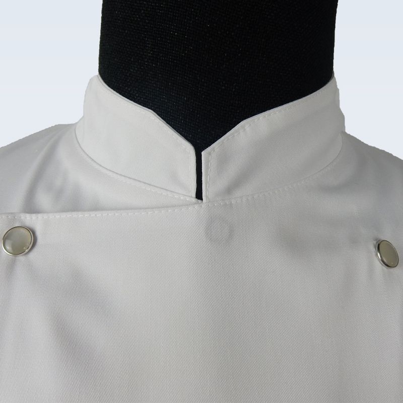MATHINIER_Veste chef Marengo - Détail col nacres