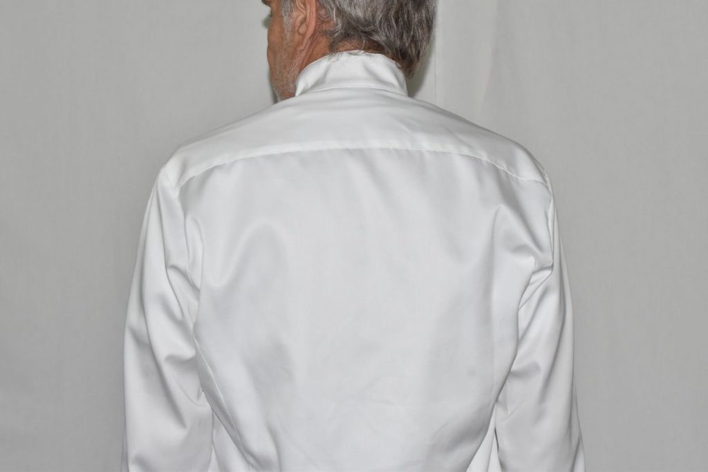 MATHINIER_Détail empiècement dos - Veste Grand Chef - Skagen